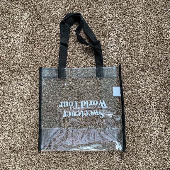 Ariana Grande Handbags - NEW Sweetener World Tour clear tote bag